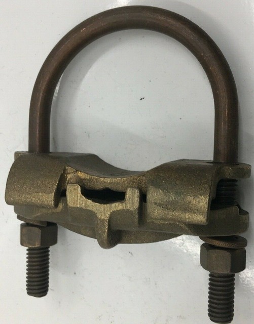 GUV2021 BLACKBURN 2/04AWG U BOLT GROUND CLAMP eBay