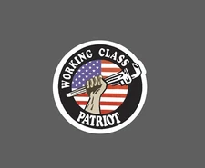 Working Class Sticker Patriot Waterproof
