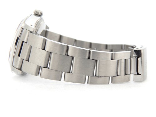 Rolex Air King Precision Men Stainless Steel Watch Oyster Band Silver Dial 14000 - Picture 5 of 6