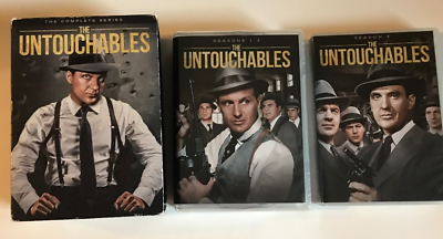 UNTOUCHABLES DVDボックスセット 全4巻　中古　美品 THE UNTOUCHABLES ~ THE COMPLETE SERIES DVD Season 1-4 Robert Stack