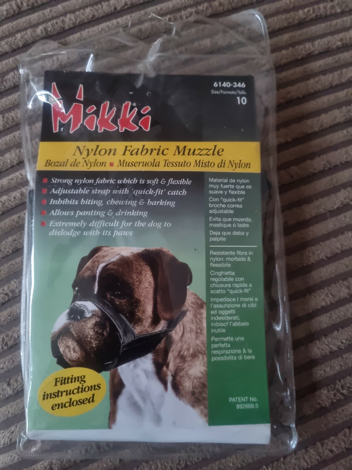 best muzzle for staffy