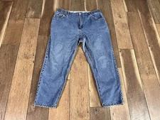 Vintage Gitano Jeans Womens 20W Blue Denim Elastic Waist