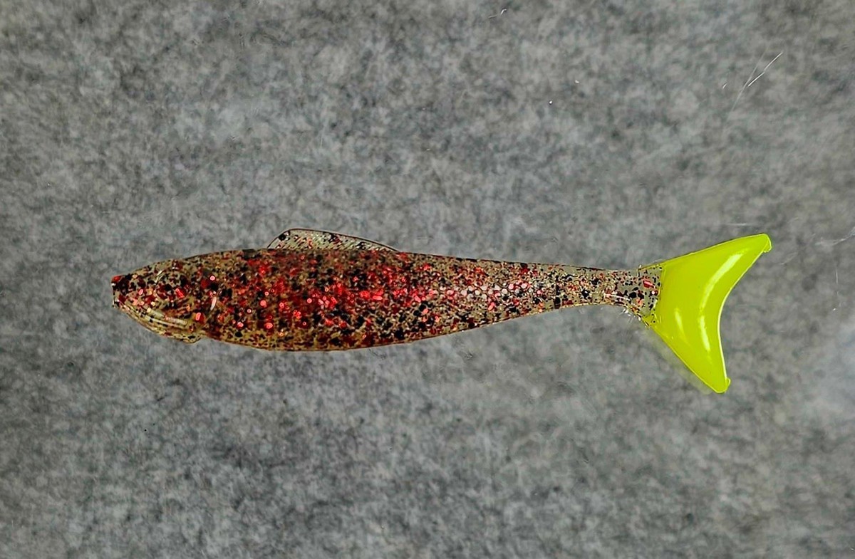 Confezione Da 20 Egret Baits Wedgetail 3.5″ – Esca Salata Che Imita Il Muggine