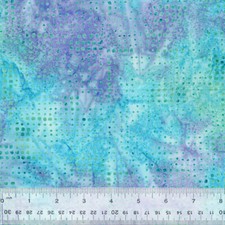 Monet Batik Fabric Squares Purple Blue Cotton Anthology Windham Cotton By Yard