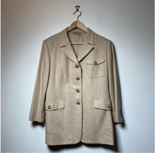 Burberrys Vintage Wool and Cashmere Blazer Coat