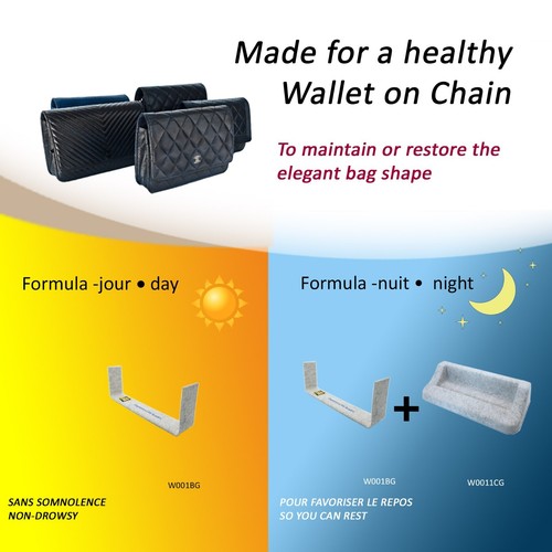 NO MORE sagging WOC Proven results Handbag shaping Stand for Wallet on Chain bag - Picture 5 of 7