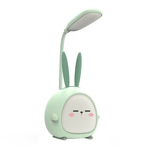 LED Portable Cute Rabbit Table Lamp Reading Night Light USB Rechargable NEW - Picture 3 of 11