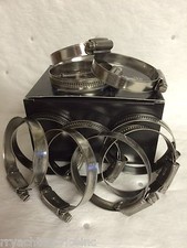 HOSE CLAMPS 316 STAINLESS BOX OF 10 SIZE 32 M...