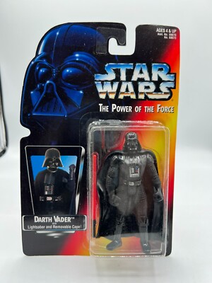 Star Wars Power of the Force Darth Vader Short Saber Action Figure MOC - T26-6