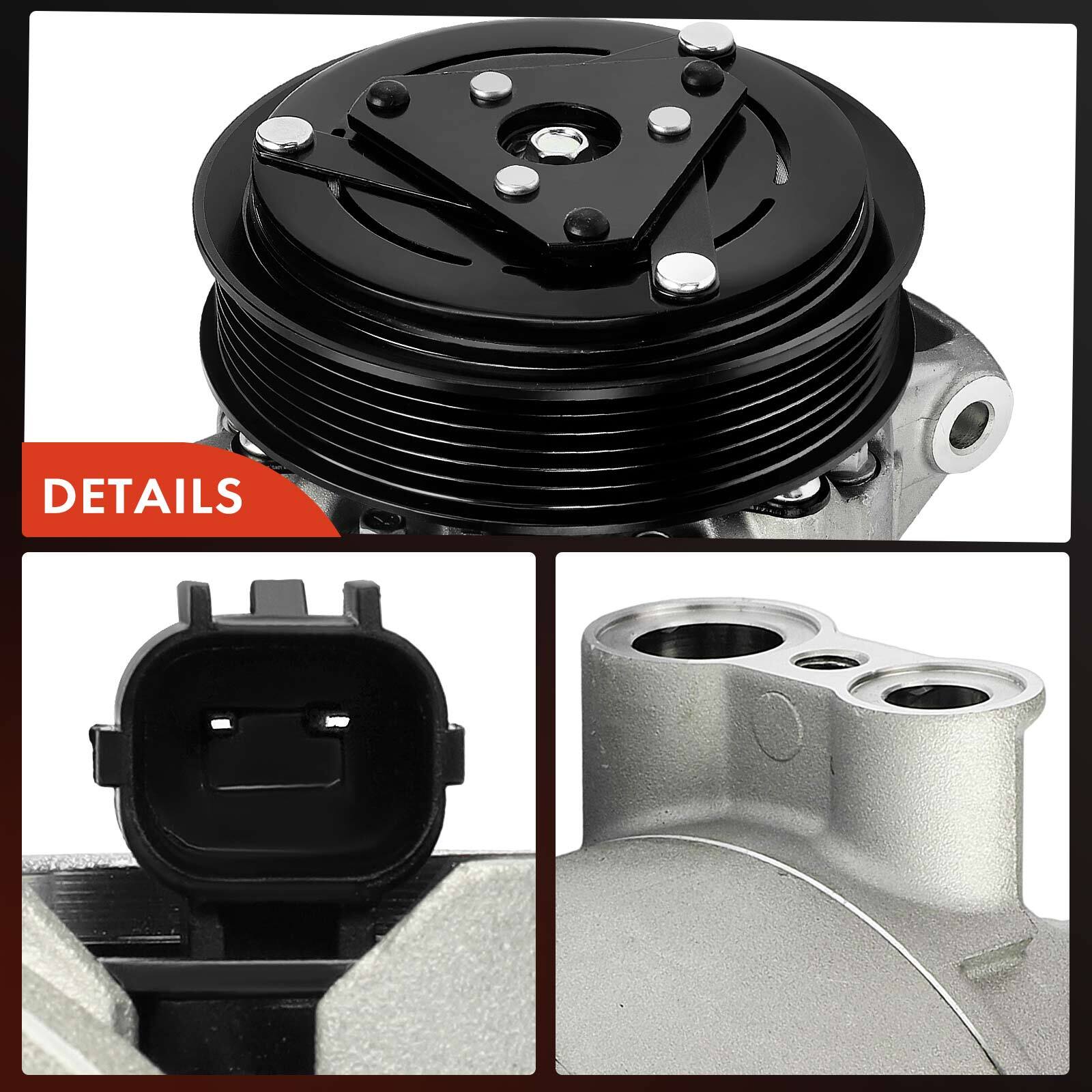 New A/C Compressor for Maserati Ghibli 2014-2020 Levante 2017-2020 3.0L 3.8L RWD