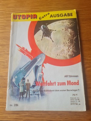 Pabel utopia zukunt romane Bandl 284 Wettfahrt zum Mond