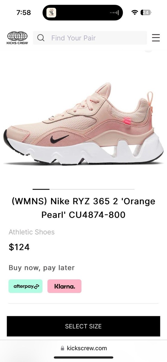 公式正規品!★WMNS Nike RYZ 365 2 'Orange Pearl Size 5 - Nike RYZ 365 2 Orange Pearl W | eBay