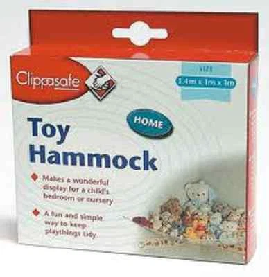 Toy Hammock teddy soft child bedroom toddler nursery play store neat tidy safe