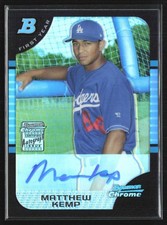 Matt Kemp Cards, Rookie Cards and Autographed Memorabilia Guide 13