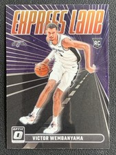 Victor Wembanyama 2023-24 Panini Donruss Optic Express Lane Purple RC #8 -a