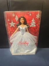 BARBIE SIGNATURE 2021 HISPANIC BRUNETTE HOLIDAY DOLL NEW 