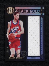 2011-12 Panini Gold Standard Black Gold Threads 12/99 Shawn Bradley #BG-93 n8q