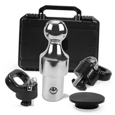 Gooseneck Ball Kit 60638, Puck System Gooseneck Hitch for 2013-2024 Dodge Ram 