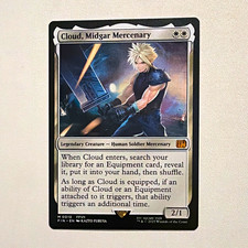 Wizards of the Coast MTG Cloud, Midgar Mercenary Mythic M 0010 EN