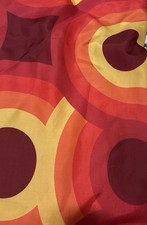 Retro Groovy Red, Yellow & Orange 68  Long Sh...
