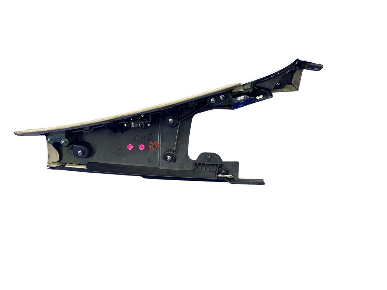 2006-2013 BENTLEY CONTINENTAL GTC REAR RIGHT INTERIOR HINGE SUPPORT PANEL *WEAR*