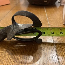 Antique R. HEINISCH Inventor 13” Tailor Dressmaker Shears Scissors Newark NJ