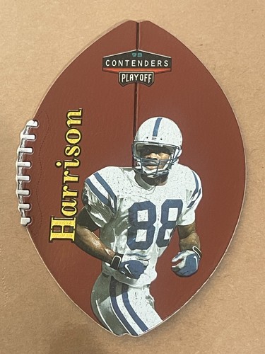 Marvin Harrison #36 1998 Playoff Contenders Leather card