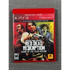 Red Dead Redemption Game of the Year Edition PS3 Greatest Hits w/Manual