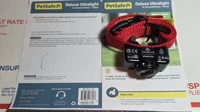 PetSafe PUL-275 Dog Collar Receiver For In-Ground Fence - UltraLight Bundle With Batteries