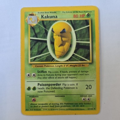 Kakuna 033/102 Base Set Regular