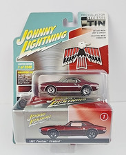 Johnny Lightning 1967 Pontiac Firebird Burgundy Poly Pro Collector Tin Johnny Lightning 1967 Pontiac Firebird Burgundy Poly Pro Collector Tin