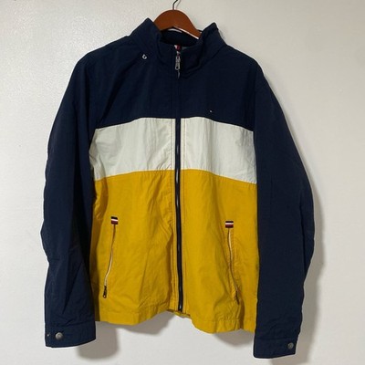 Vintage Tommy Hilfiger Jacket. Sailer Styler With Zipper On Neck. Size X- Large