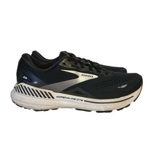 Brooks Adrenaline GTS 23 Womens Running Shoes Size 8.5 Black White Silver