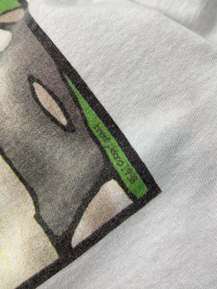 Camiseta De Colección Años 90 Cabeza Snowboards Para Hombre’s XL Blanca Ganchos Estilo Anime Niña Foto 3 de 4