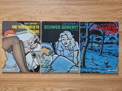 Luc Lamarc - Band 1-3 komplett - Jean-Vlaude Denis - 1.Auflage - ComicArt
