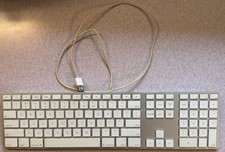 Apple Wired Keyboard A1243  Mighty Mouse A1152   USB Combo   Clean  Tested