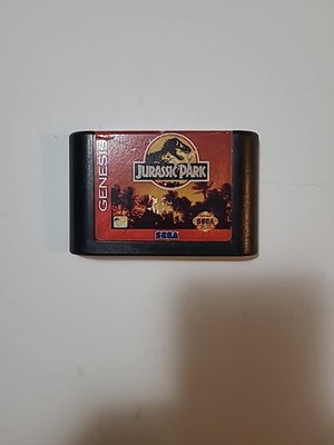 Sega Genesis Jurassic Park Game Cartridge 1993 Tested Working No Manual