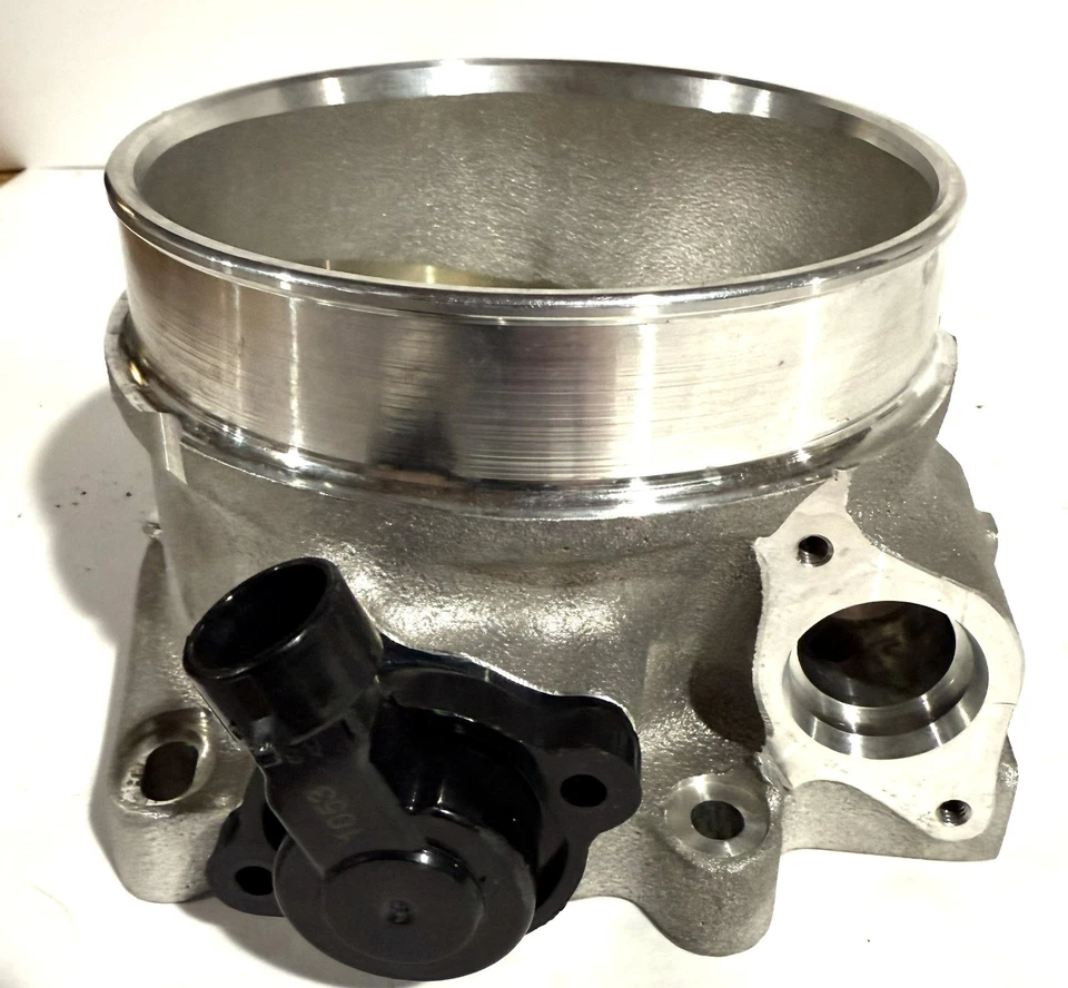 Cuerpo del acelerador Edelbrock #3864 Victor serie LS 90 mm - funciona con cable (LS1/LS2 Fl Foto 3 de 4