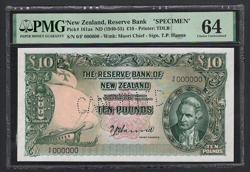 Uncirculated PMG New Zealand Paper Money for sale | eBay