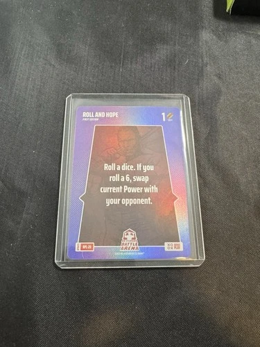 Bo Jackson Battle Arena Alpha Update Play Card SSP Roll And Hope BPL-20