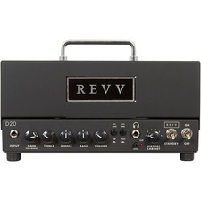 Revv Amplification D20 20W Tube Guitar Amp Head Black 197881406127 RF