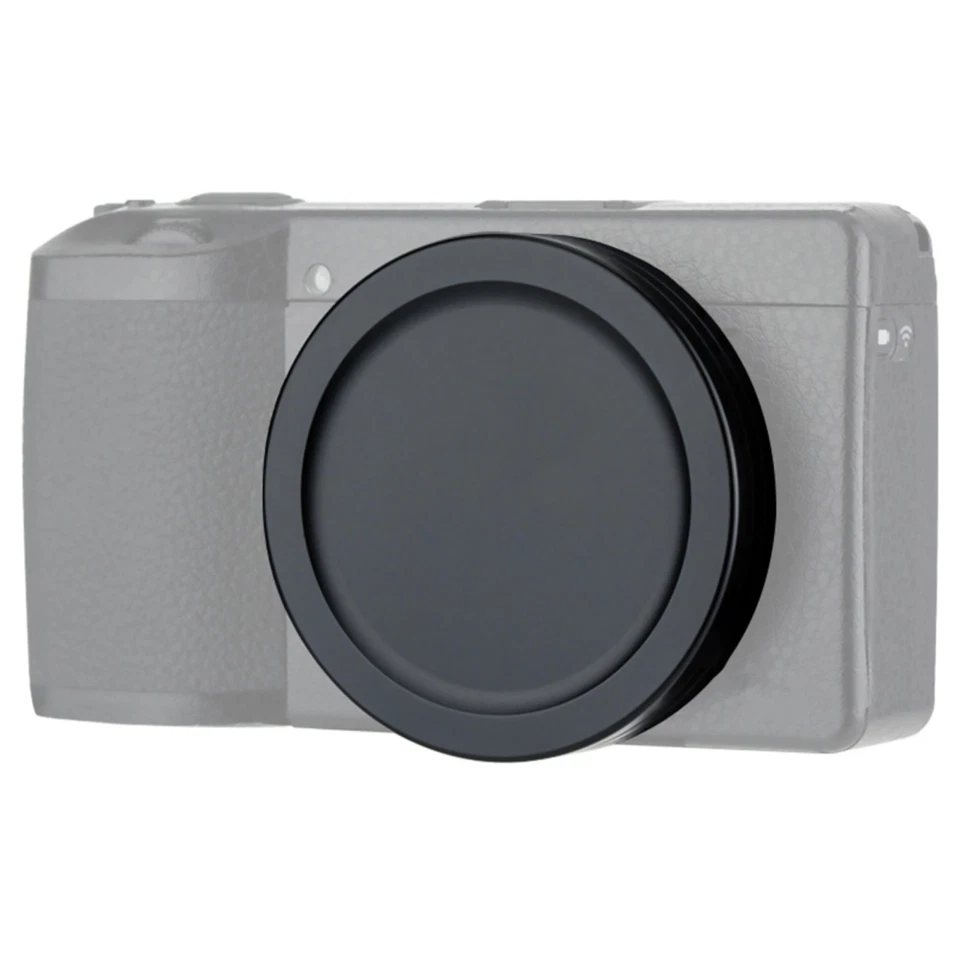 Alloy Front Lens Protection Cap Cover for Ricoh GR III GR II GR2 GR3 GRIIIX Cam - Image 4 of 4