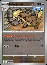 Gumshoos - 110/132 Reverse Holo - Pokemon ME01: Mega Evolution NM