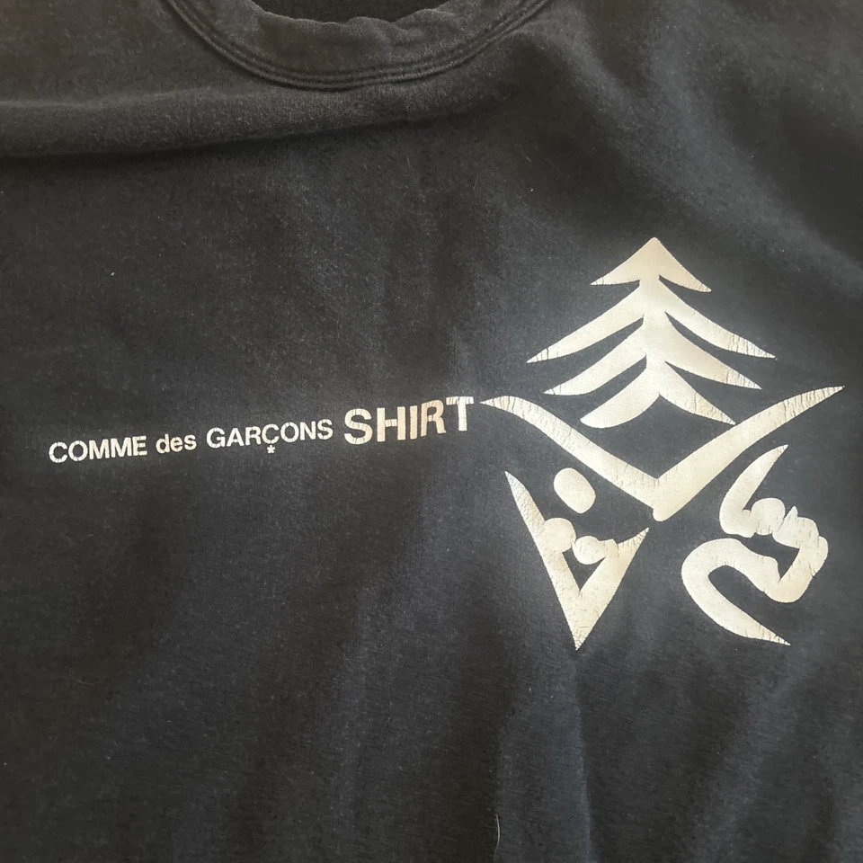 Camisa vintage años 90 Comme des Garçons camisa vanguardia manga larga Foto 4 de 4