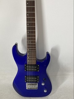 Washburn Pro X Series Blue 6 String Musical Instrument Electric Guitar