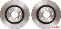2X Bremsscheibe TRW DF6110 2 Bremsscheiben Vorderachse Vorne