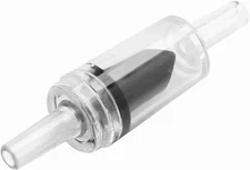 Aquarium Check Valve, CO2 10PCS Air Transparent Black 