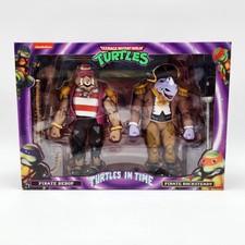NECA Teenage Mutant Ninja Turtles in Time Pirate Bebop And Rocksteady 7  Figures
