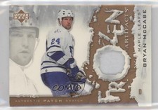 2007-08 Upper Deck Artifacts Frozen Bronze 37/50 Bryan McCabe #FA-MC Patch 1o3