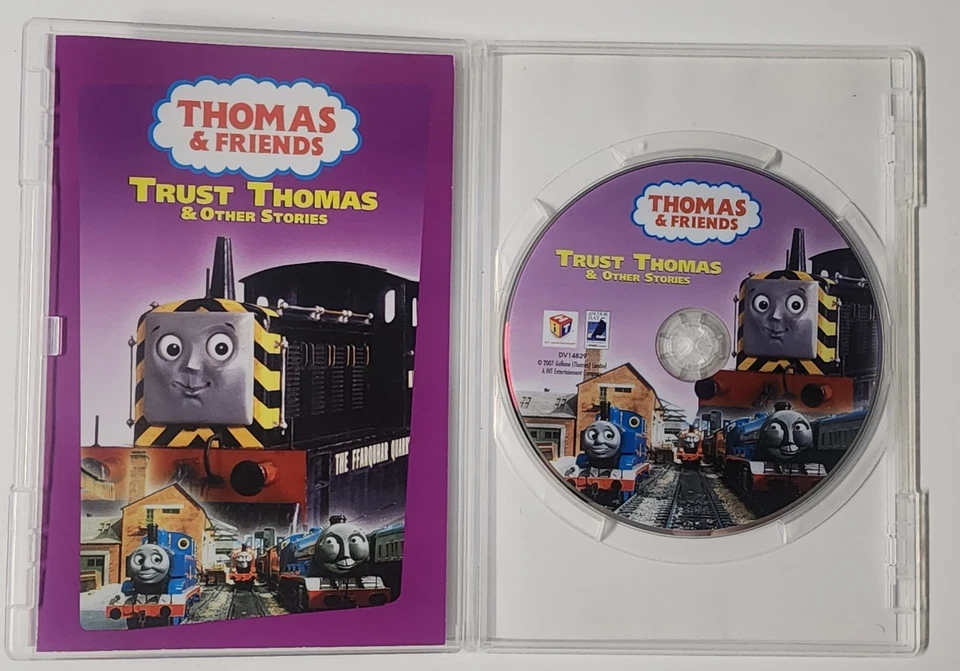 Thomas And Friends Trust Thomas And Other Stories Thin Case DVD W/ Insert  - Image 4 of 4